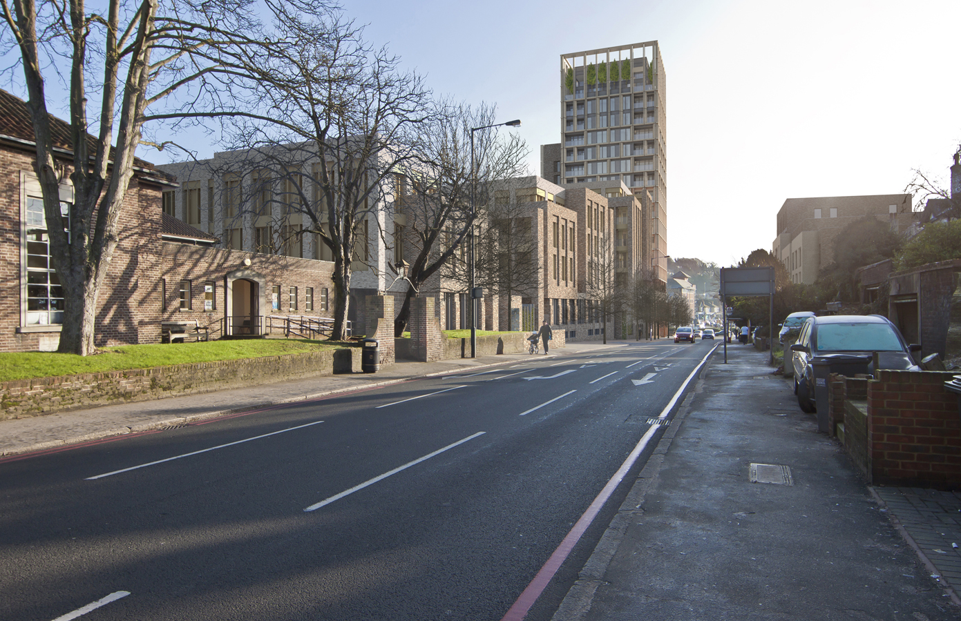 Mosaic Place and Purley Baptist Church 