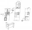 Concept sketches with central core