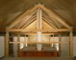 Bucknall House: articulated trusses