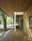 The Oak Tree Centre, timber decked entrance