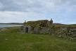 Gables, stone ruins, entrance portals and deep window reveals