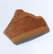 Roman pottery shard found close to the site