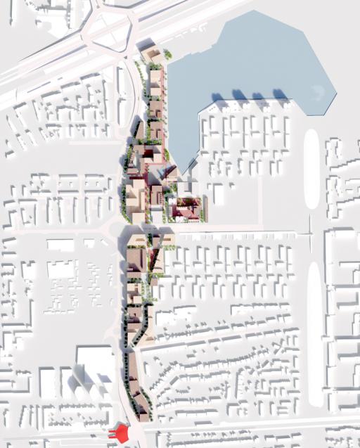 South Thamesmead Masterplan shortilsted for the WAF Awards 