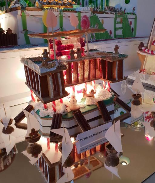 The Museum of Architecture's Gingerbread City at the V&A