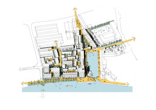 Pedestrian Permeability Sketch 